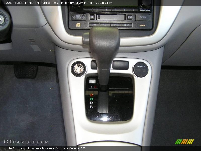 Millenium Silver Metallic / Ash Gray 2006 Toyota Highlander Hybrid 4WD