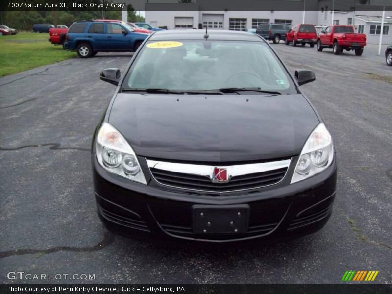 Black Onyx / Gray 2007 Saturn Aura XE