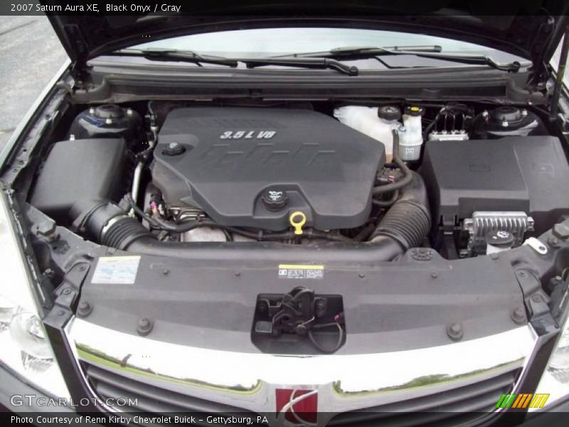 Black Onyx / Gray 2007 Saturn Aura XE