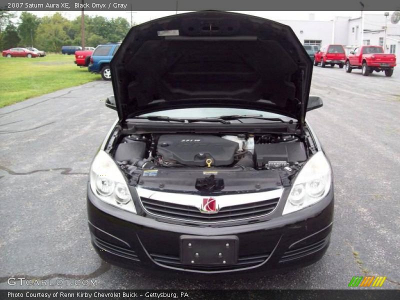 Black Onyx / Gray 2007 Saturn Aura XE