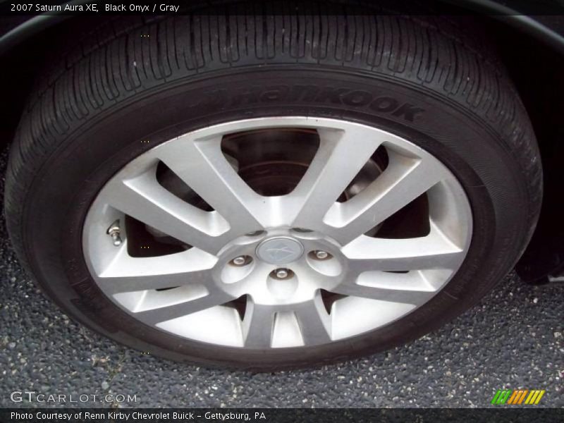 Black Onyx / Gray 2007 Saturn Aura XE