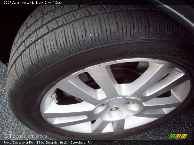 Black Onyx / Gray 2007 Saturn Aura XE
