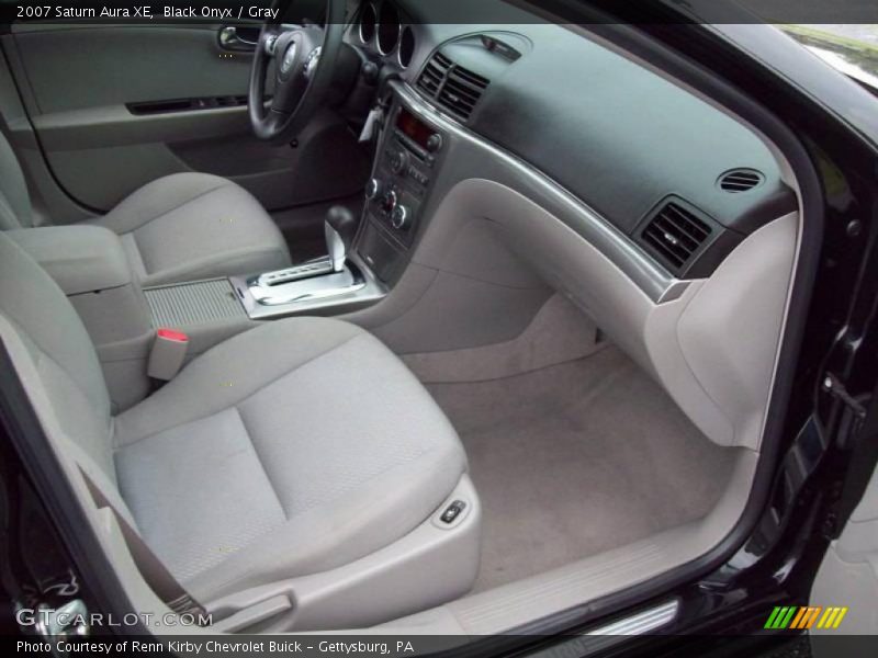 Black Onyx / Gray 2007 Saturn Aura XE