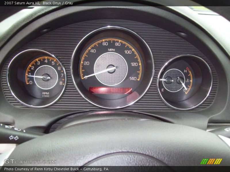 Black Onyx / Gray 2007 Saturn Aura XE