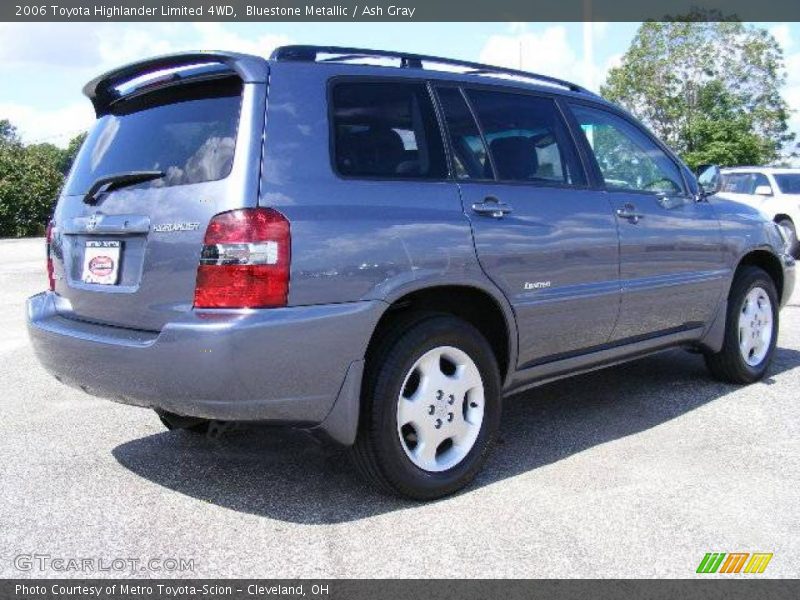 Bluestone Metallic / Ash Gray 2006 Toyota Highlander Limited 4WD