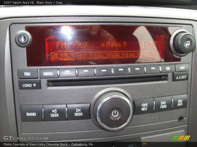 Black Onyx / Gray 2007 Saturn Aura XE