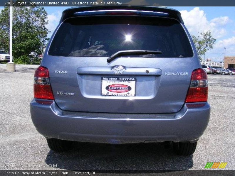 Bluestone Metallic / Ash Gray 2006 Toyota Highlander Limited 4WD
