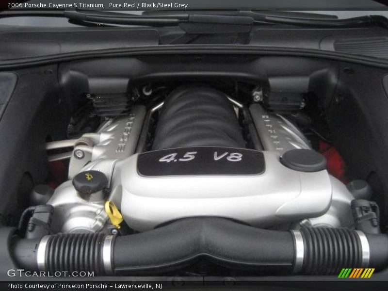 Pure Red / Black/Steel Grey 2006 Porsche Cayenne S Titanium