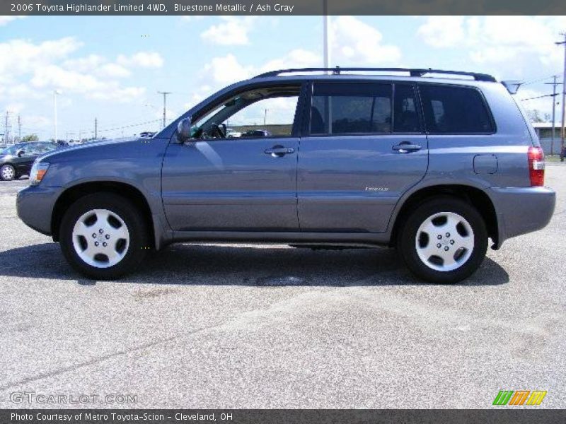 Bluestone Metallic / Ash Gray 2006 Toyota Highlander Limited 4WD