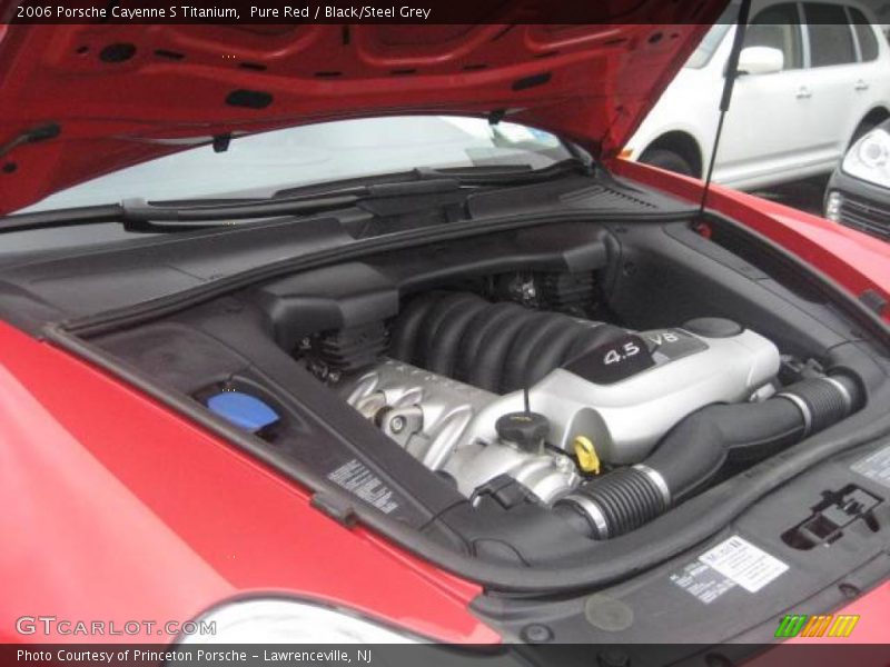 Pure Red / Black/Steel Grey 2006 Porsche Cayenne S Titanium