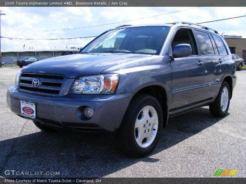 Bluestone Metallic / Ash Gray 2006 Toyota Highlander Limited 4WD