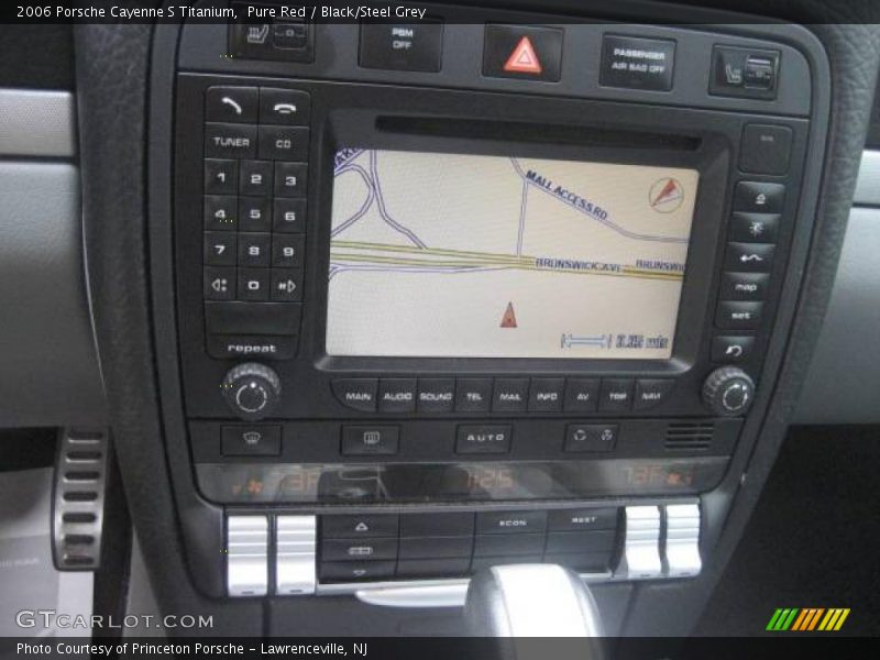 Pure Red / Black/Steel Grey 2006 Porsche Cayenne S Titanium