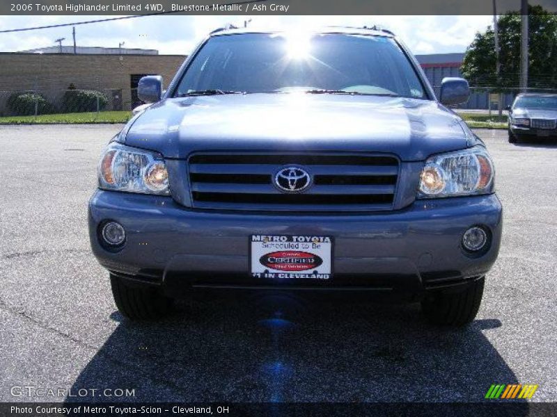 Bluestone Metallic / Ash Gray 2006 Toyota Highlander Limited 4WD