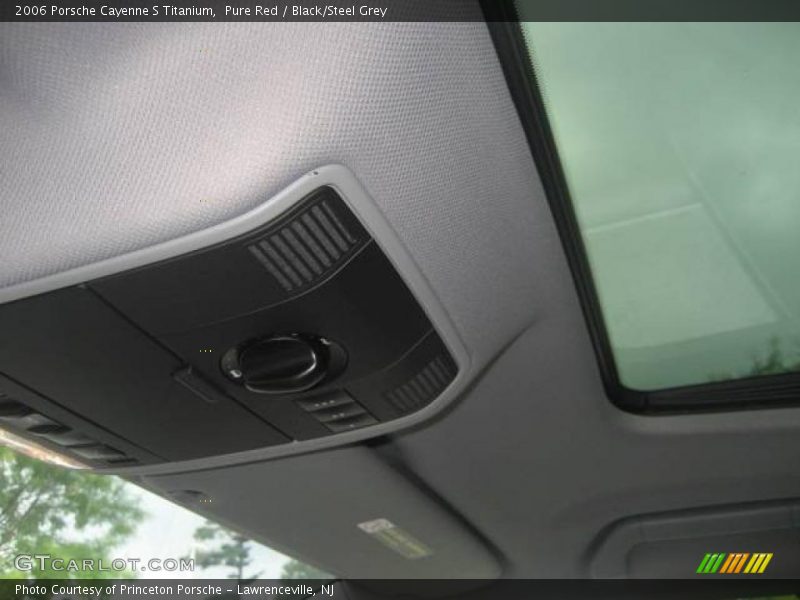 Pure Red / Black/Steel Grey 2006 Porsche Cayenne S Titanium