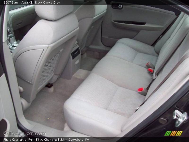 Black Onyx / Gray 2007 Saturn Aura XE