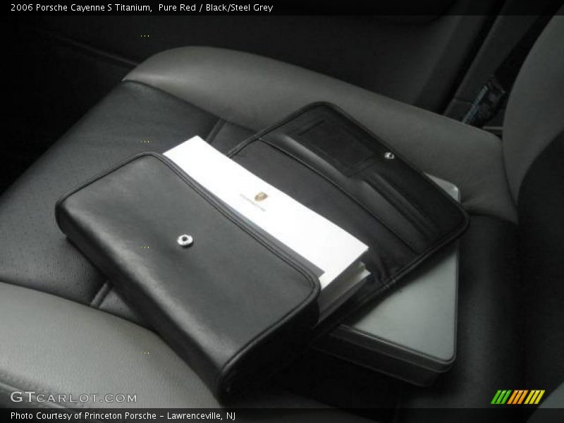 Pure Red / Black/Steel Grey 2006 Porsche Cayenne S Titanium