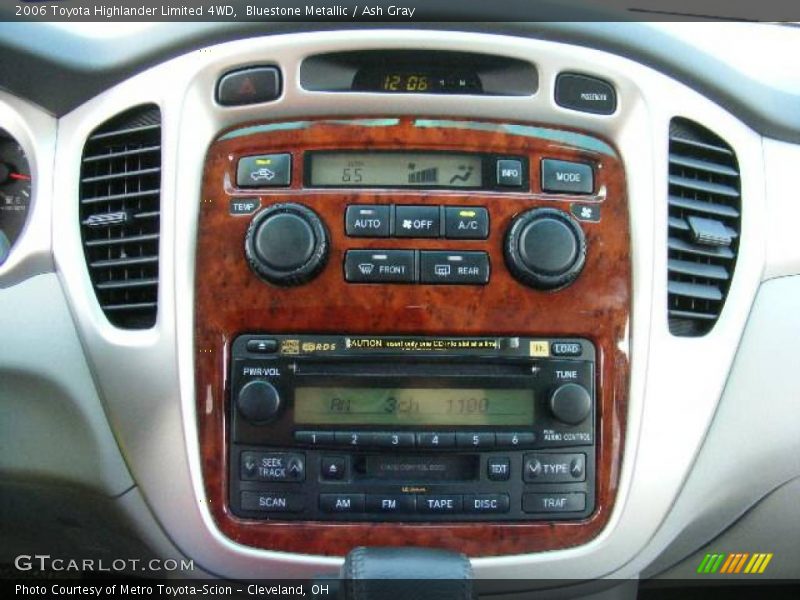 Bluestone Metallic / Ash Gray 2006 Toyota Highlander Limited 4WD
