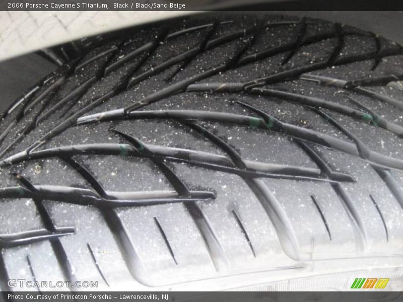 Black / Black/Sand Beige 2006 Porsche Cayenne S Titanium