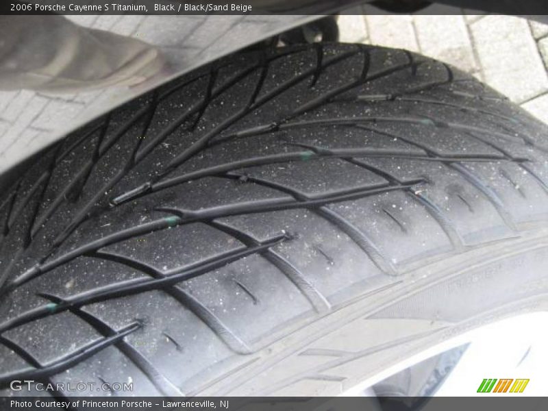 Black / Black/Sand Beige 2006 Porsche Cayenne S Titanium