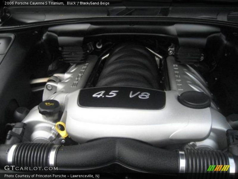 Black / Black/Sand Beige 2006 Porsche Cayenne S Titanium