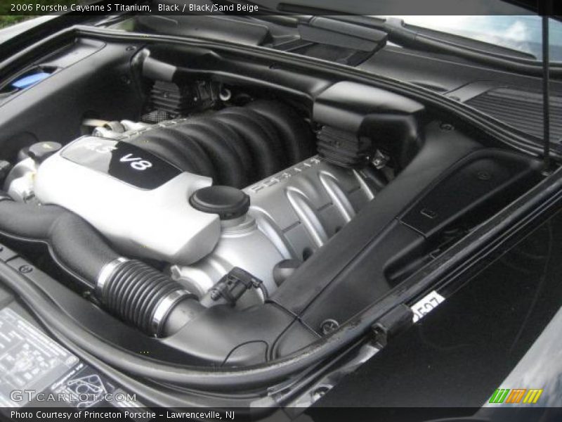 Black / Black/Sand Beige 2006 Porsche Cayenne S Titanium