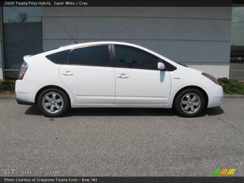 Super White / Gray 2006 Toyota Prius Hybrid