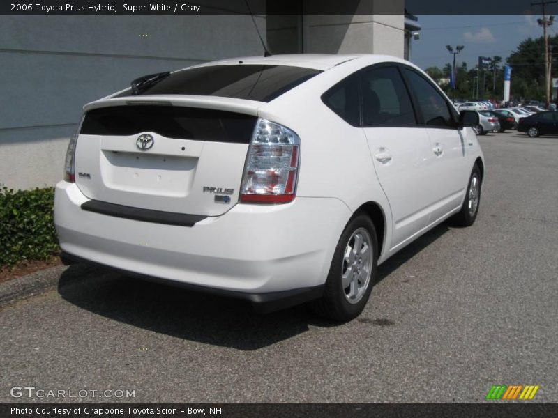 Super White / Gray 2006 Toyota Prius Hybrid
