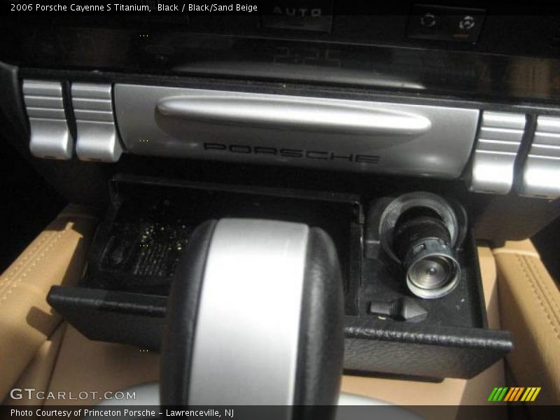 Black / Black/Sand Beige 2006 Porsche Cayenne S Titanium