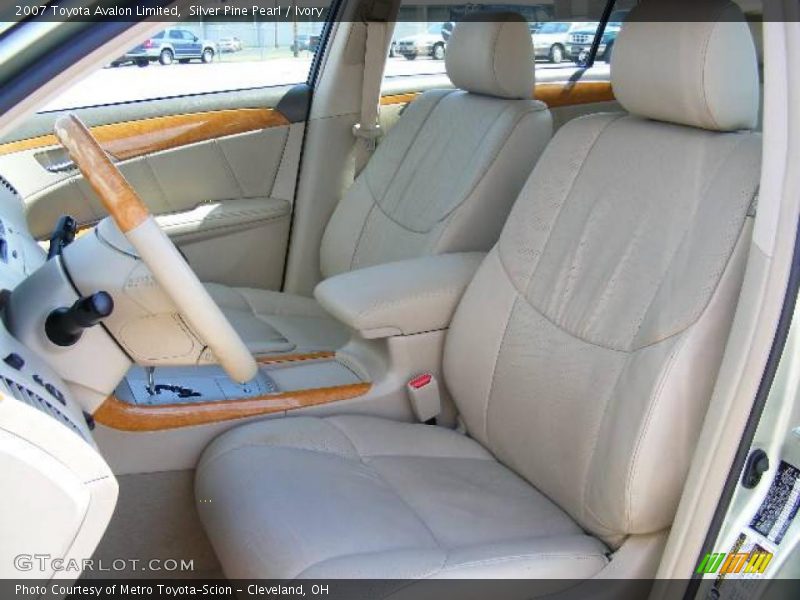 Silver Pine Pearl / Ivory 2007 Toyota Avalon Limited