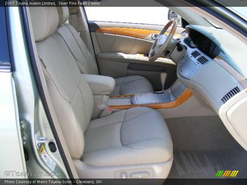 Silver Pine Pearl / Ivory 2007 Toyota Avalon Limited