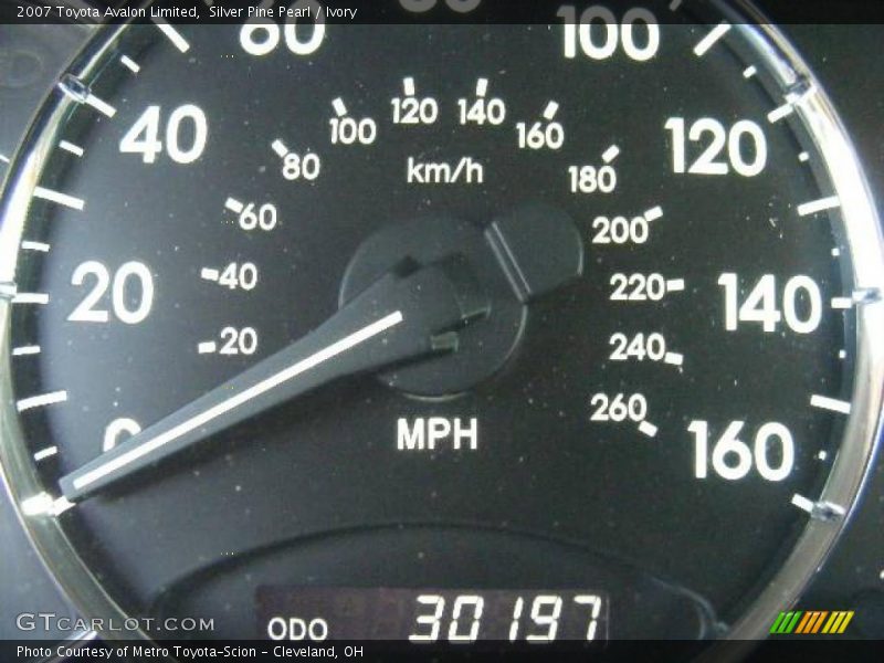 Silver Pine Pearl / Ivory 2007 Toyota Avalon Limited