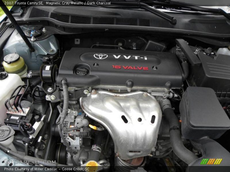 Magnetic Gray Metallic / Dark Charcoal 2007 Toyota Camry SE