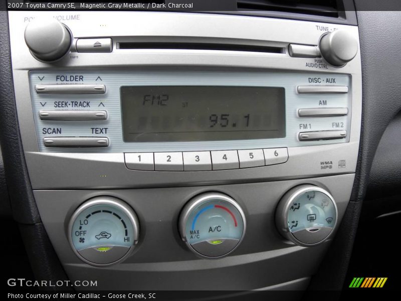 Magnetic Gray Metallic / Dark Charcoal 2007 Toyota Camry SE