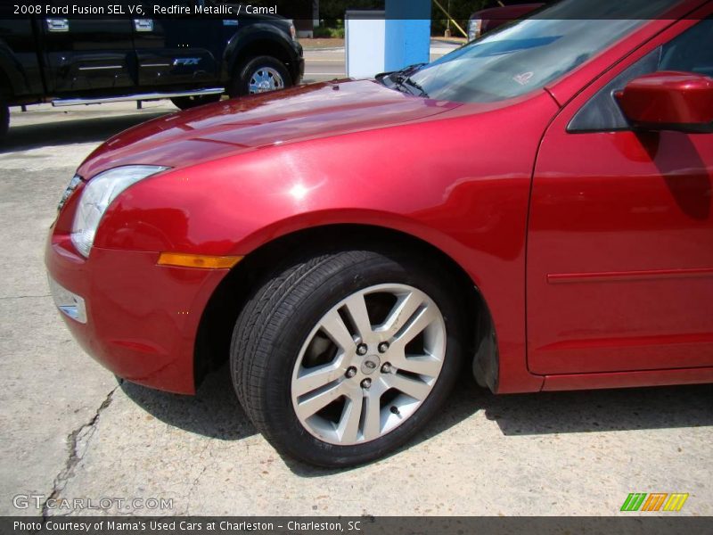 Redfire Metallic / Camel 2008 Ford Fusion SEL V6