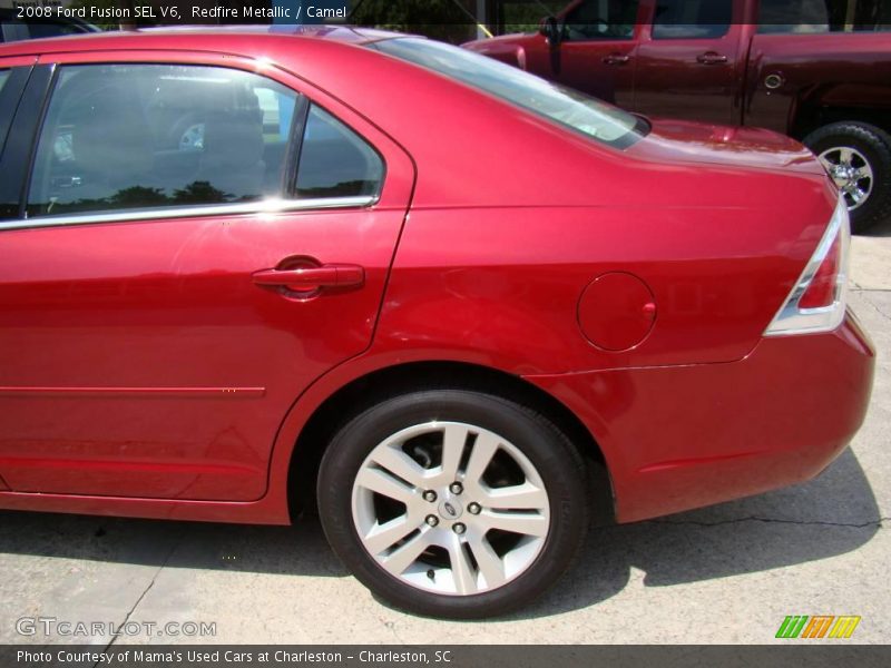 Redfire Metallic / Camel 2008 Ford Fusion SEL V6