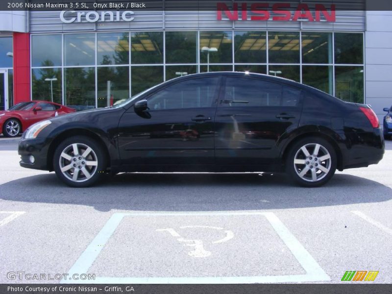Onyx Black / Black 2006 Nissan Maxima 3.5 SL