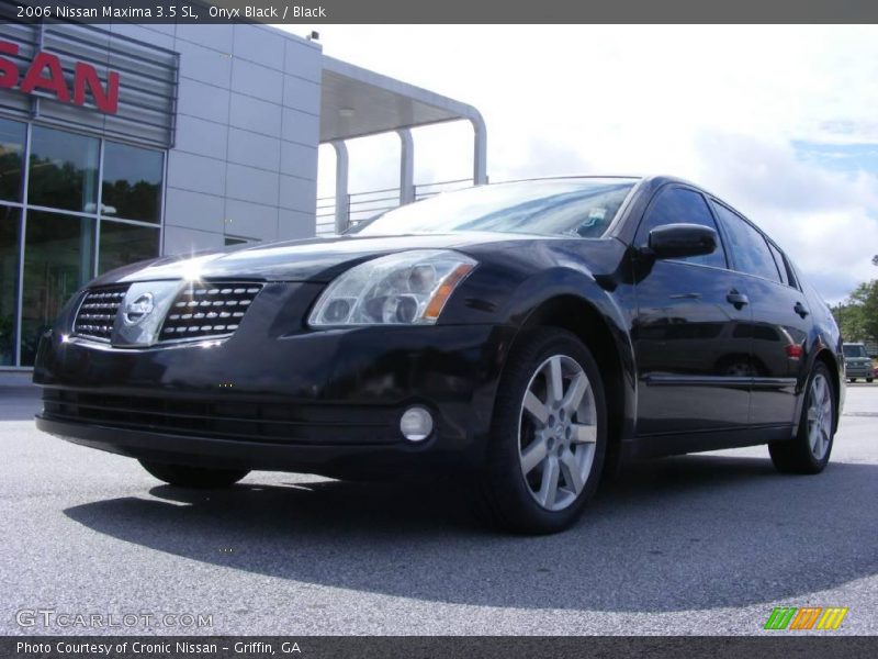 Onyx Black / Black 2006 Nissan Maxima 3.5 SL