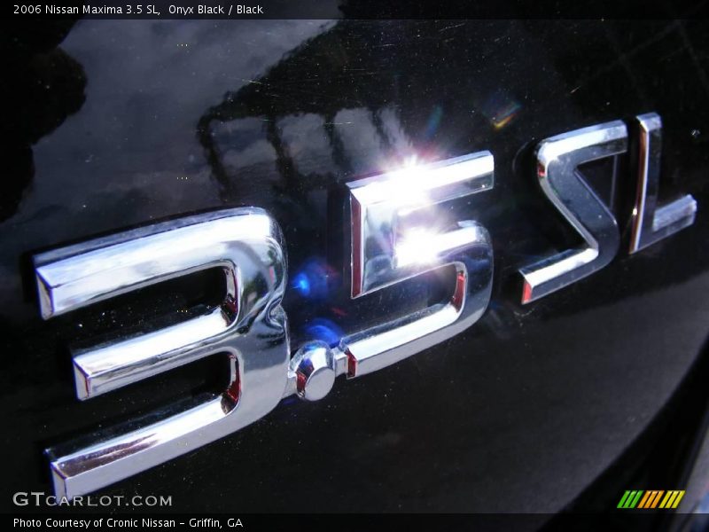 Onyx Black / Black 2006 Nissan Maxima 3.5 SL