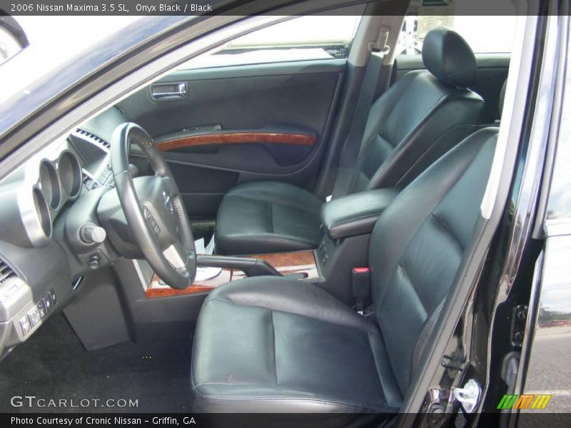 Onyx Black / Black 2006 Nissan Maxima 3.5 SL