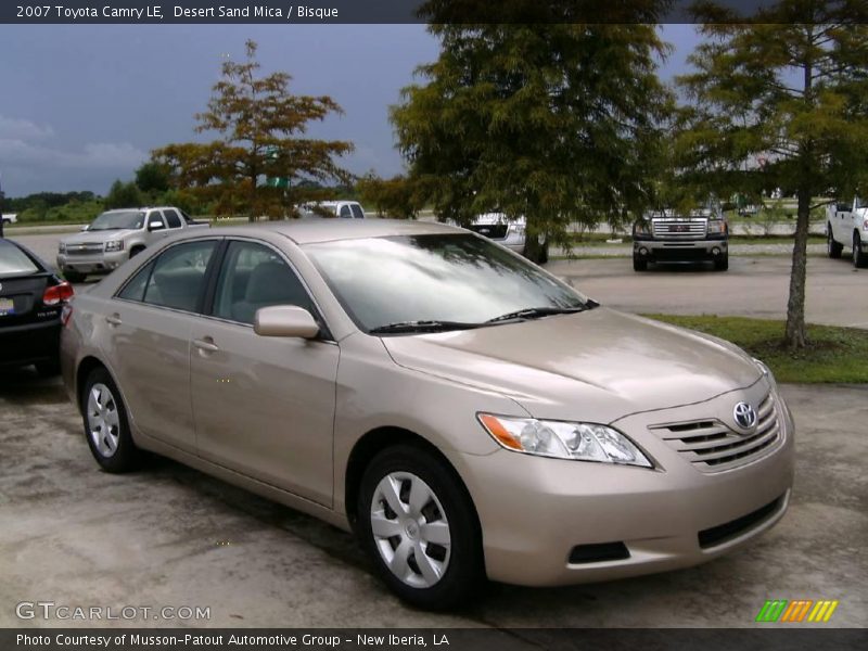 Desert Sand Mica / Bisque 2007 Toyota Camry LE