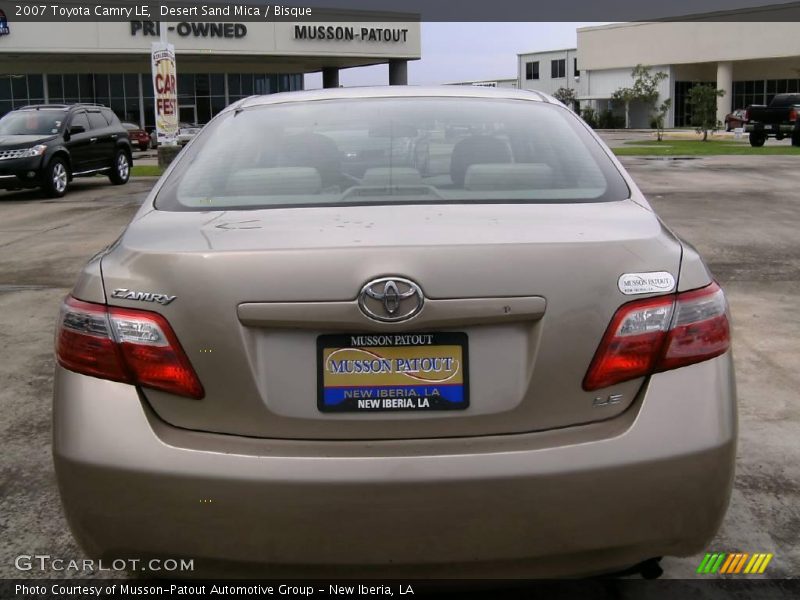 Desert Sand Mica / Bisque 2007 Toyota Camry LE