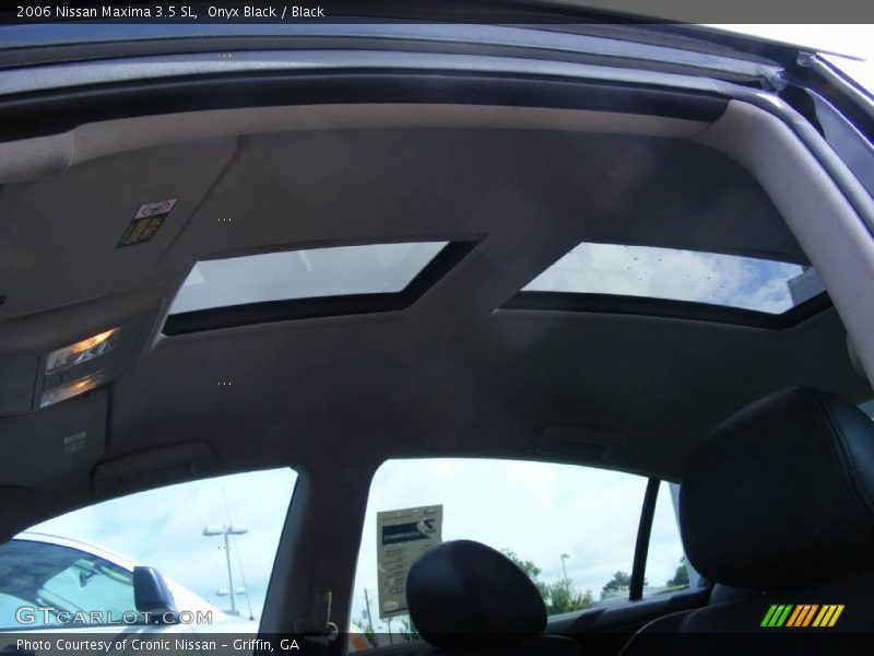 Onyx Black / Black 2006 Nissan Maxima 3.5 SL