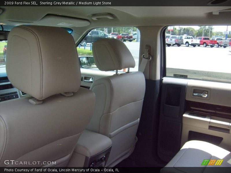 Sterling Grey Metallic / Medium Light Stone 2009 Ford Flex SEL