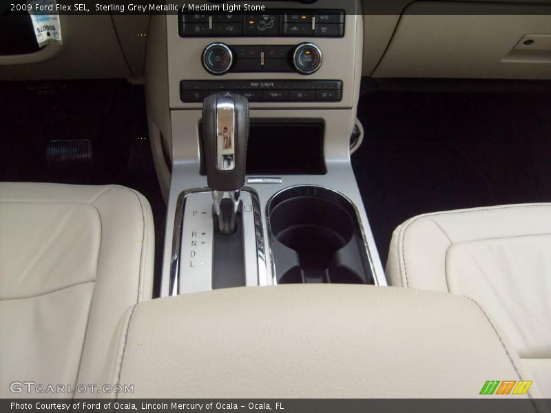 Sterling Grey Metallic / Medium Light Stone 2009 Ford Flex SEL