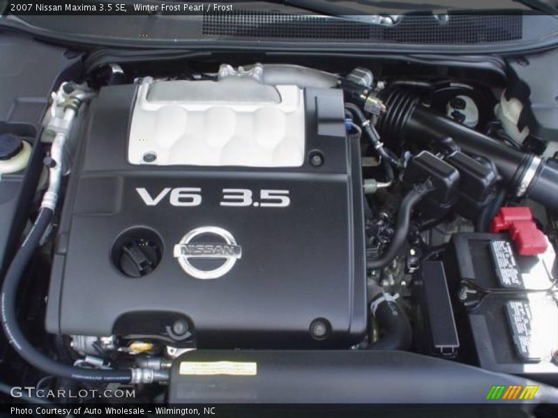 Winter Frost Pearl / Frost 2007 Nissan Maxima 3.5 SE
