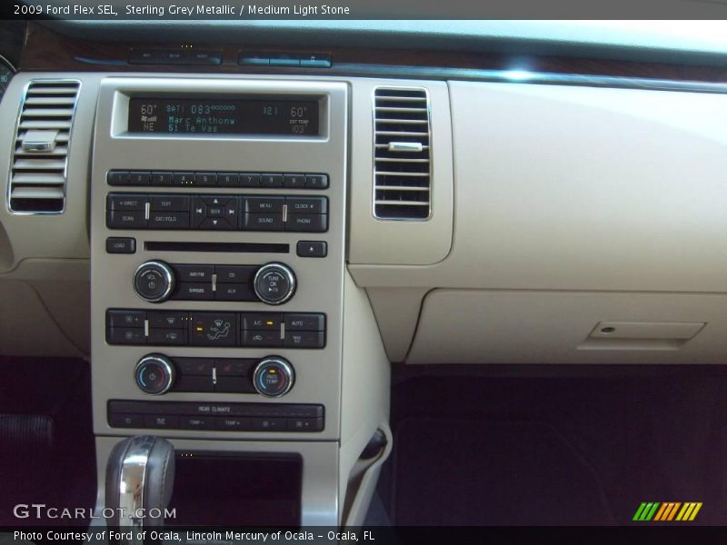 Sterling Grey Metallic / Medium Light Stone 2009 Ford Flex SEL