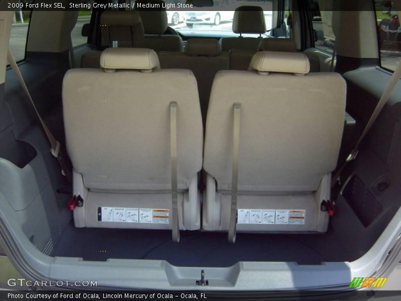 Sterling Grey Metallic / Medium Light Stone 2009 Ford Flex SEL