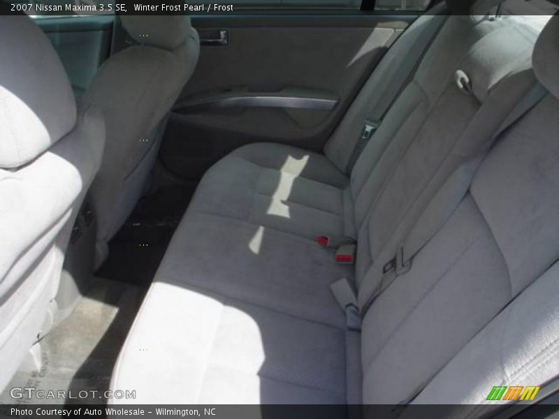 Winter Frost Pearl / Frost 2007 Nissan Maxima 3.5 SE