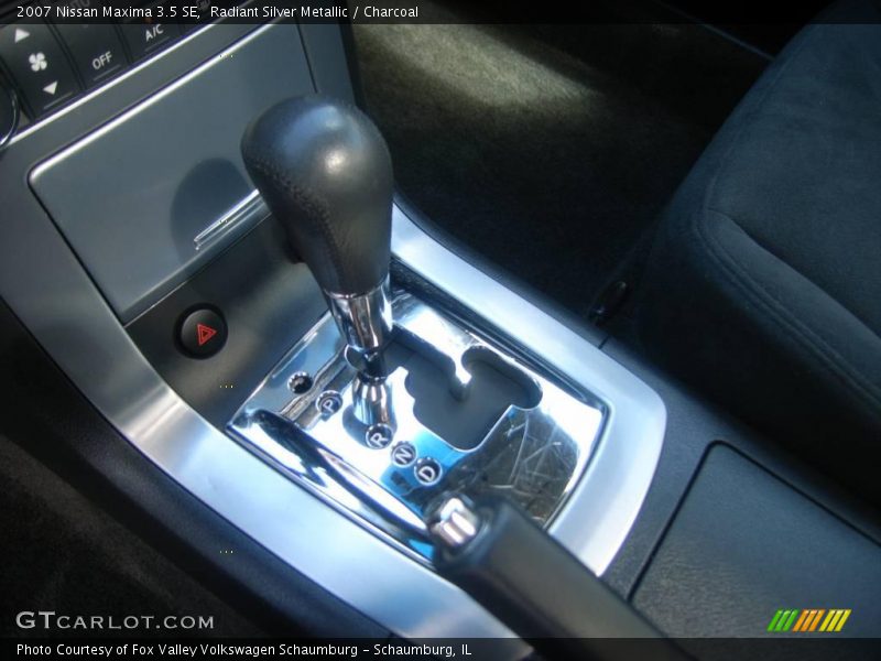 Radiant Silver Metallic / Charcoal 2007 Nissan Maxima 3.5 SE