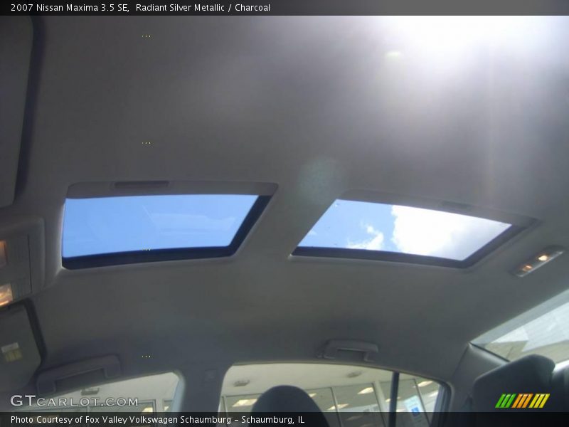 Radiant Silver Metallic / Charcoal 2007 Nissan Maxima 3.5 SE
